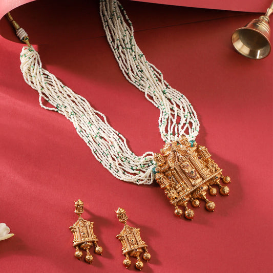 Tirupati Ji Pendant Set