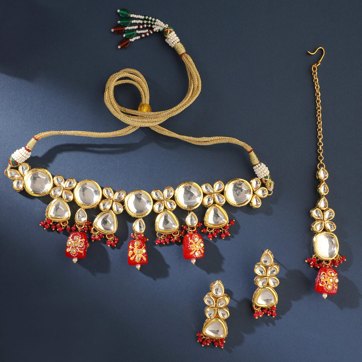 Multilayred Kundan Choker