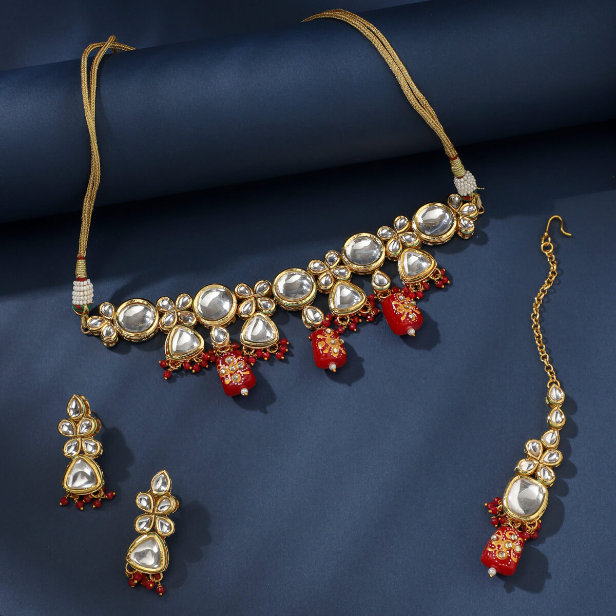 Multilayred Kundan Choker