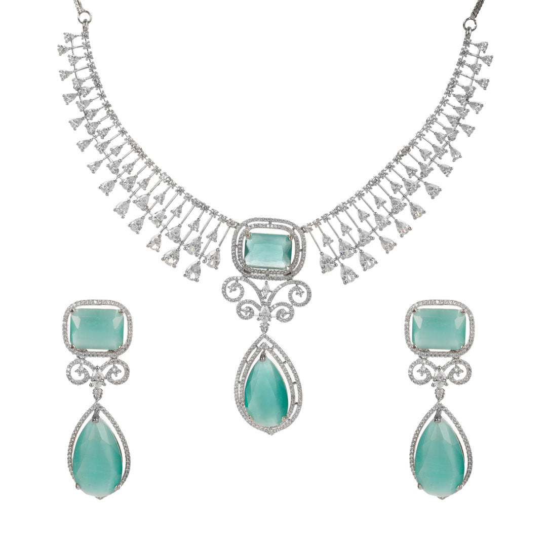 SEAFOAM DIAMOND ELEGANCE