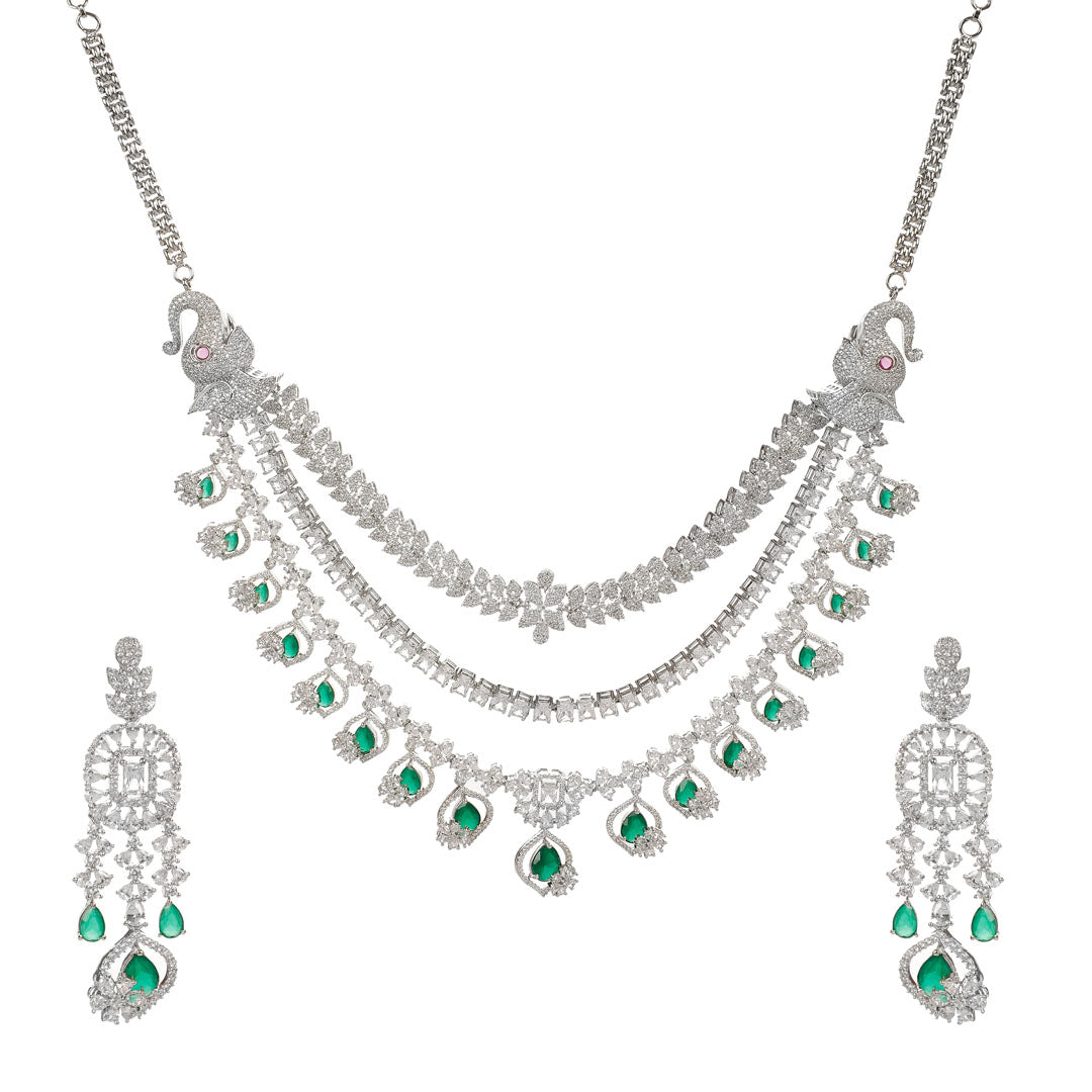 OPULENT EMERALD DIAMOND LAYERS