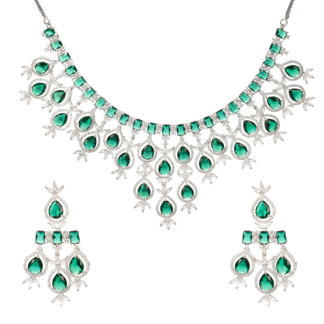 Mint Emerald Necklace