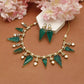 EMERALD POLKI CHOKER