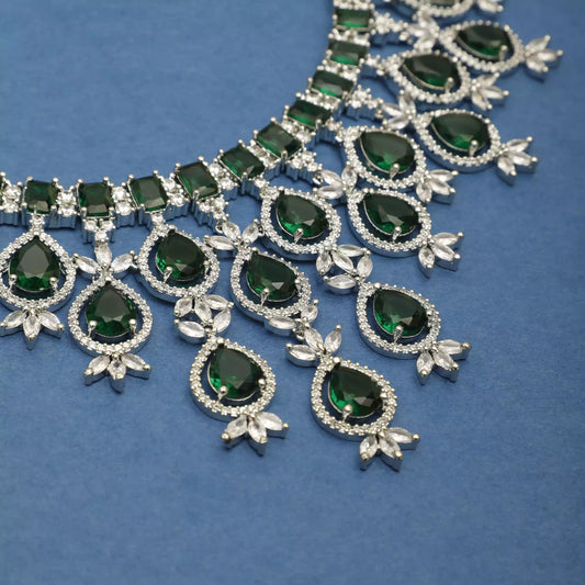 Mint Emerald Necklace