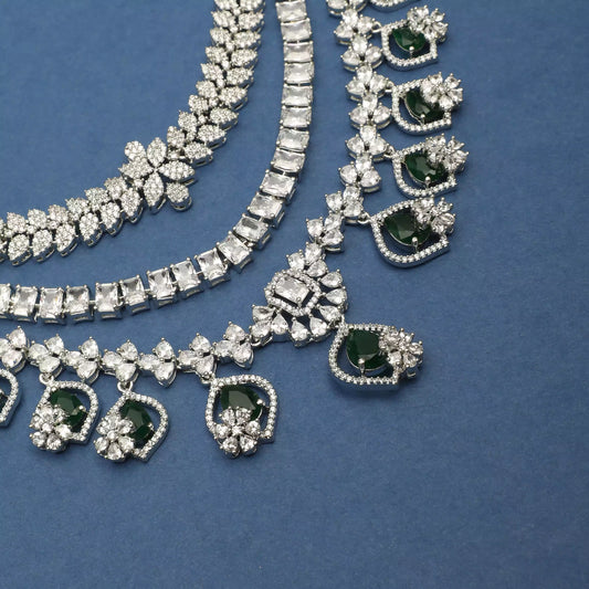 OPULENT EMERALD DIAMOND LAYERS