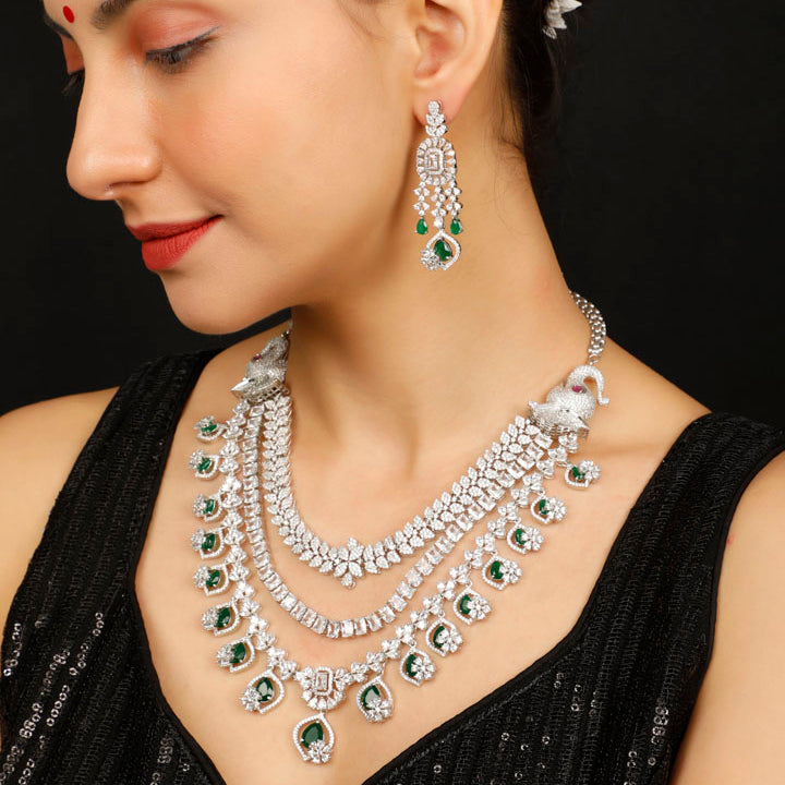 OPULENT EMERALD DIAMOND LAYERS