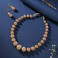 Gilded Bead Necklace