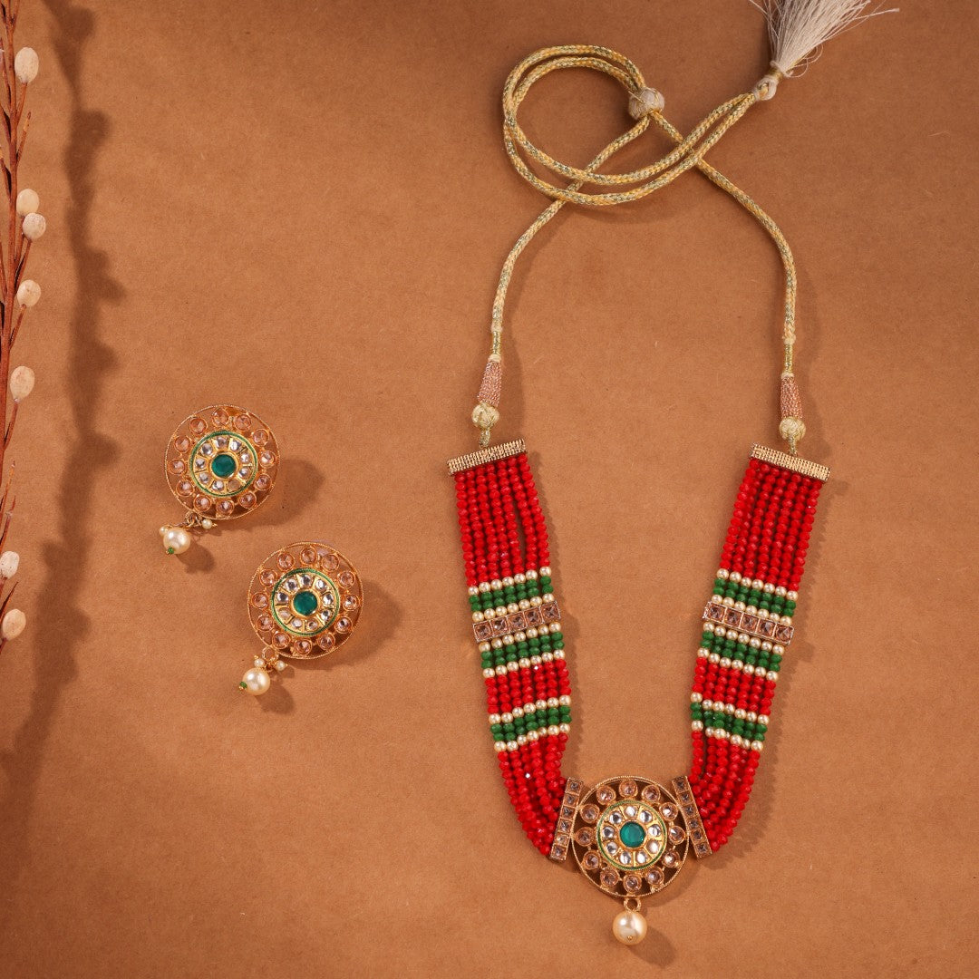 Beaded Kundan Choker